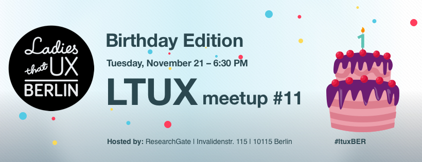 Ladies that UX Berlin Birthday Bash